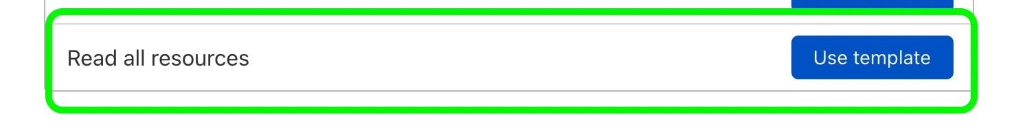 Cloudflare Read all resources token template